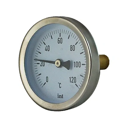 TB 63 teploměr s kulatým číselníkem s 1/2" kolíkem 4837