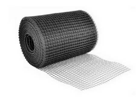 Zahradní záhonové pletivo plastové šedé 1.2mb