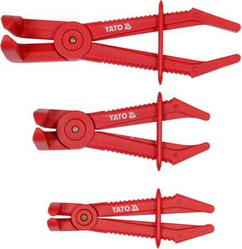 Yato sada úhlových kabelových svorek, 3dílná YT-08403