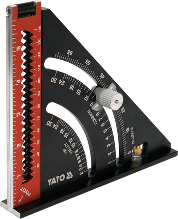 Yato kovová sada čtyřhranná - úhelník 210mm YT-70783