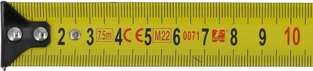 Svinovací metr Yato 25mm 7,5m YT-71155
