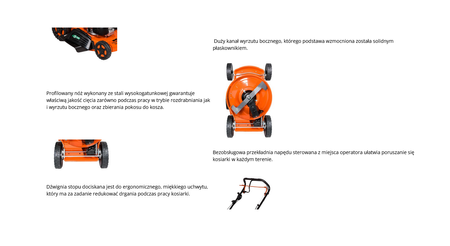 Oleo-Mac benzínová sekačka GMC 48 PK ALLROAD4 bez pohonu 66119237E5