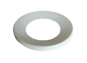 Bílé těsnění připojovacího kolena WC, 110mm