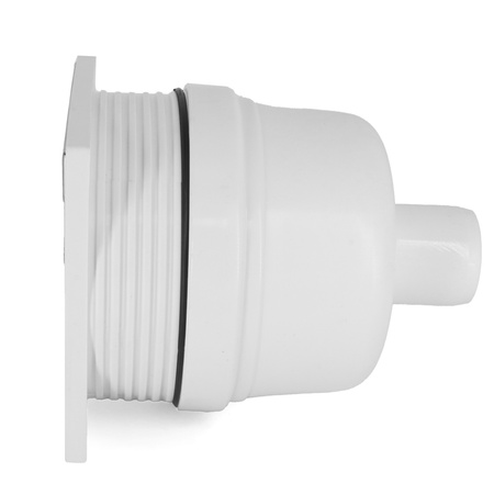 DES Group nastavitelný kanalizační rošt fi50 15x15cm kovové bílé dno