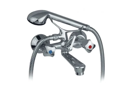 Vanová baterie nástěnná KFA Fittings Standard chrom 304-120-00