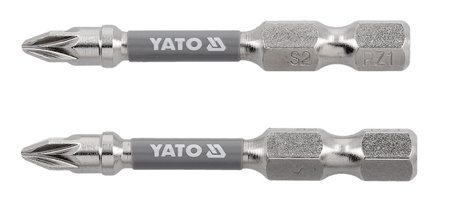 Bity Yato 1/4 "x50mm PZ1 Ni 2 kusy YT-78023