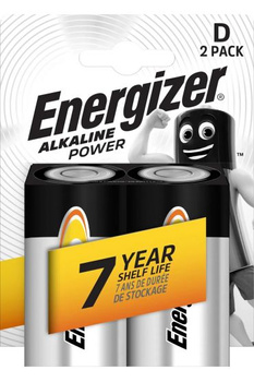 Energizer alkalická baterie D-LR20 2 kusy