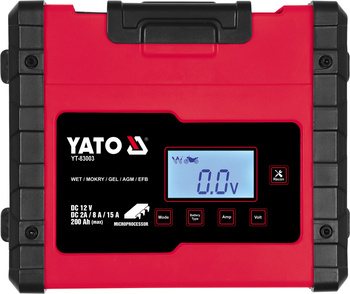 Elektronický usměrňovač Yato 12V/2A/8A/15A YT-83003