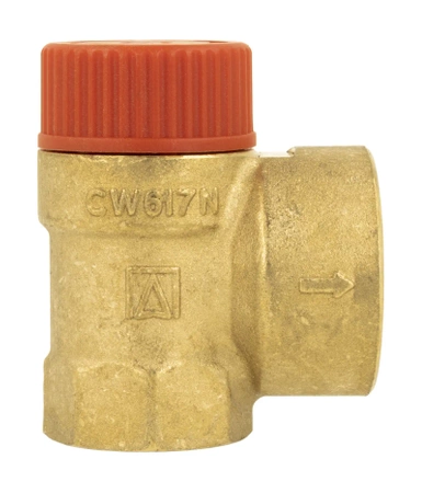 Afriso pojistný ventil pro CH MS 2,5bar Rp3/4" x Rp1" 42386