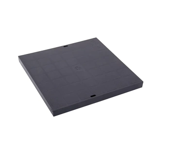 ZMM Maxpol plný PVC kryt A15 grafit 300x300mm