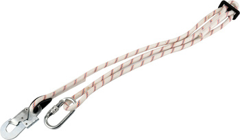 Yato 2m pomocná šňůra s karabinami YT-74231