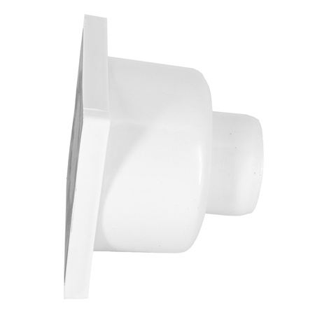 DES kanalizační rošt fi 50 10x10 spodní kovový bílý 01.016.001