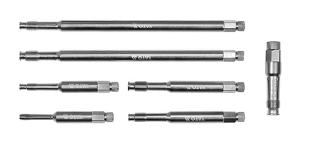 Sada dlouhých závitníků na svíčky YT-17708