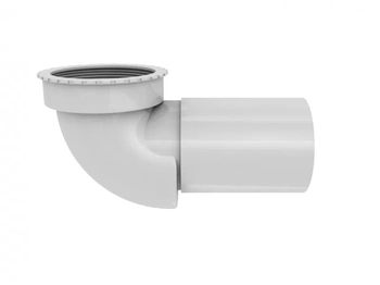 Suchý polosifon Purus k umyvadlu, bílý 8075409