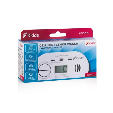 Kidde senzor oxidu uhelnatého s displejem K5DCO