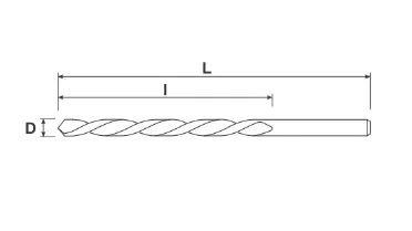 S&R vrták do kovu GL série 2x85x56mm 107000200