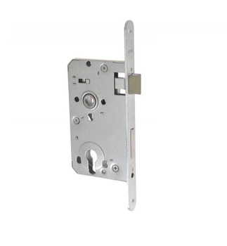 Zámek dveří Jania 72/55 mm pro pravou vložku s pákou Z214
