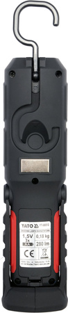 Yato dílenská svítilna 2v1 magnetická LED 3xAA YT-08513