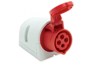PCE zásuvka pevná 32A 4P 400V IP44 124-6