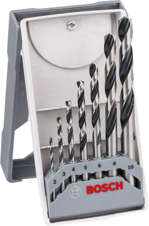 Bosch 7dílná sada spirálových vrtáků HSS PointTeQ Mini X-Line 2608577347