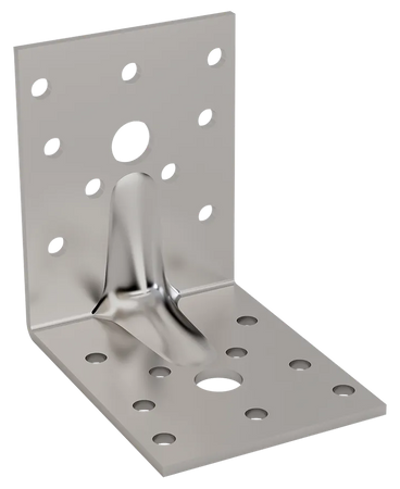Zesílený šroubový držák 70x70x55x2mm KPW-01-S