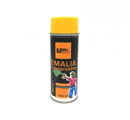 BauSolid univerzální sprej email hnědá RAL 8016 400ml