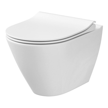 Závěsné WC Cersanit s deskou CITY OVAL CleanOn K701-104