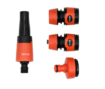 Sada konektorů pro zavlažovače Yato 4 kusy 3/4" a 1" YT-99832