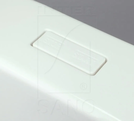 Inter Sano low flush klíč bílý 95k