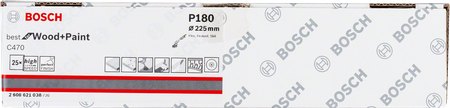 Bosch brusný papír C470 225mm G180 1 kus 2608621038