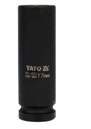 Hluboká rázová hlavice 1/2" 17 mm YT-1037 od společnosti Yato