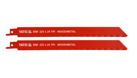 Pilové listy Yato BIM 24TPI 225 mm 2 kusy YT-33934