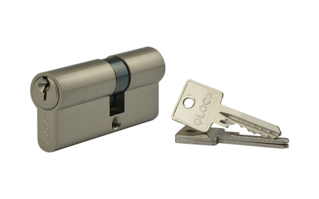 Profilová cylindrická vložka Qlock 30/45 saténový nikl
