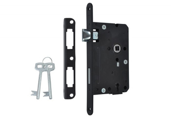 Home Polsko zadlabací zámek 72/60 vícestavový s páčkou levý lak ZP-CZ-009