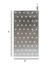 Simpson Strong-Tie perforovaný plech 80x200x2mm NP20/80/200
