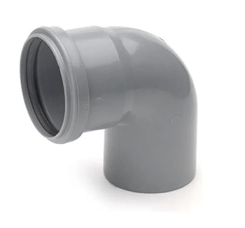 Koleno odpadní 90 stupňů 110mm šedé