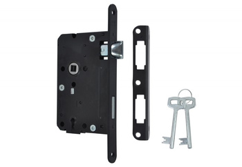 Home Polsko zadlabací zámek 72/60 vícestavový s pákou, pravý lak ZP-CZ-008