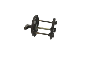 Hnědý lakovaný WC zámek KL-SW-411