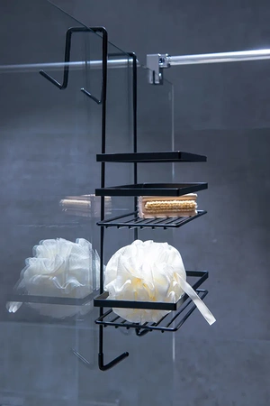 AWD Vnitřní černá drátěná police AWD02081778