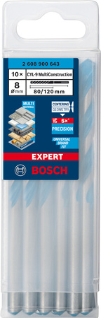 Bosch vrták Expert CYL-9 MultiConstruction 8x80x120mm 1 kus 2608900643
