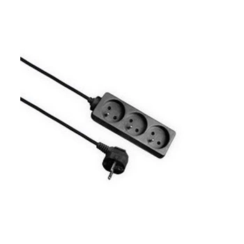 Elgotech Economic prodlužovací kabel, 3-zásuvka, 1,5 m, s uzemněním EPS-301.5-2