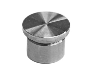 Válcová zátka vlepená do trubky 16x1,5mm AISI 304 leštěná