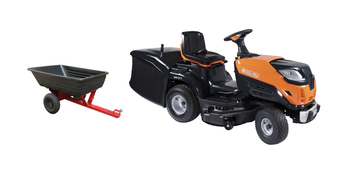 Set zahradního traktoru Oleo-Mac OM 92R/16 K s přívěsem