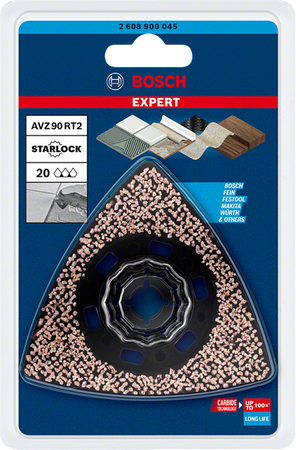 Multifunkční pilový kotouč Bosch AVZ 90 RT2 EXPERT Brusná deska 90 mm