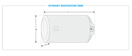 Atlantic elektrický ohřívač vody Opro+H 50l horizontální 843016