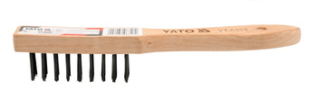 Pětiřadý drátěný kartáč Yato YT-6359