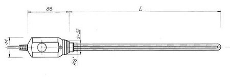 Elektrický koupelnový ohřívač Volux 1200W s termostatem bílý RD 10.1200