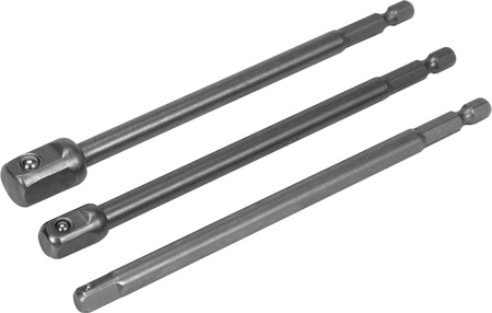 Sada šestihranných adaptérů Yato pro 1/4" 3/8" 1/2" nástrčné hlavice YT-04628