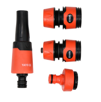 Sada 4 kusů konektorů pro zavlažovače Yato 1/2" a 3/4" YT-99831