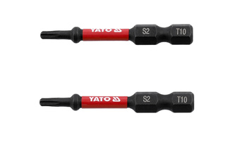 Rázové bity Yato 1/4 "x50mm T10 2 kusy YT-78051